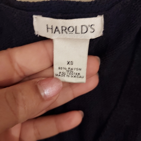 Sale $5❣️Ladies Harold's long-sleeve top size XS (#519) - Picture 7 of 10